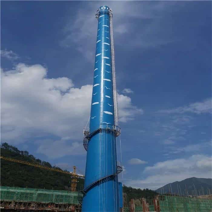 自立式預(yù)制雙層煙囪