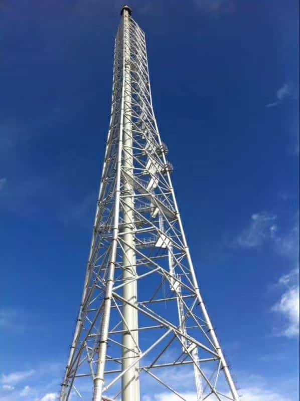 雙層保溫不銹鋼煙囪安裝方案